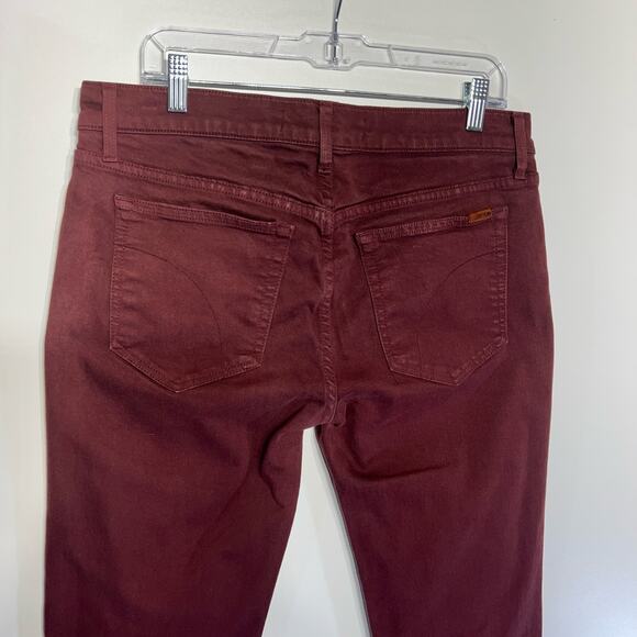 Joes Jeans Chino Red Brown Brixton Straight Narrow Jeans Mens 33 * - Picture 6 of 16